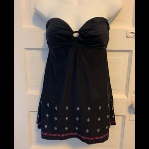 DKNY one piece bathing suit size 10